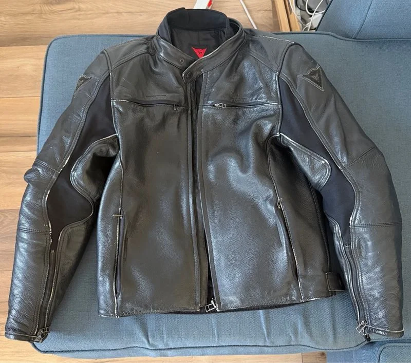 Chaqueta Cuero Moto Dainese Razon 2 Hombre - foto 3