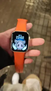 Apple Watch Serie 5 44mm Plata/Naranja - miniatura 3