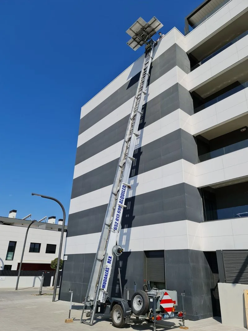 Plataforma Elevadora Mudanza Grua Montamuebles - foto 3