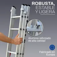 Escalera Plegable 3 en 1 - 6,6 Metros - miniatura 4