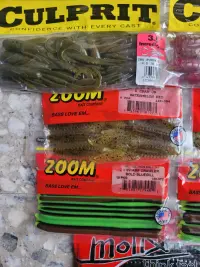 Lote señuelos pesca Zoom y Culprit - miniatura 4