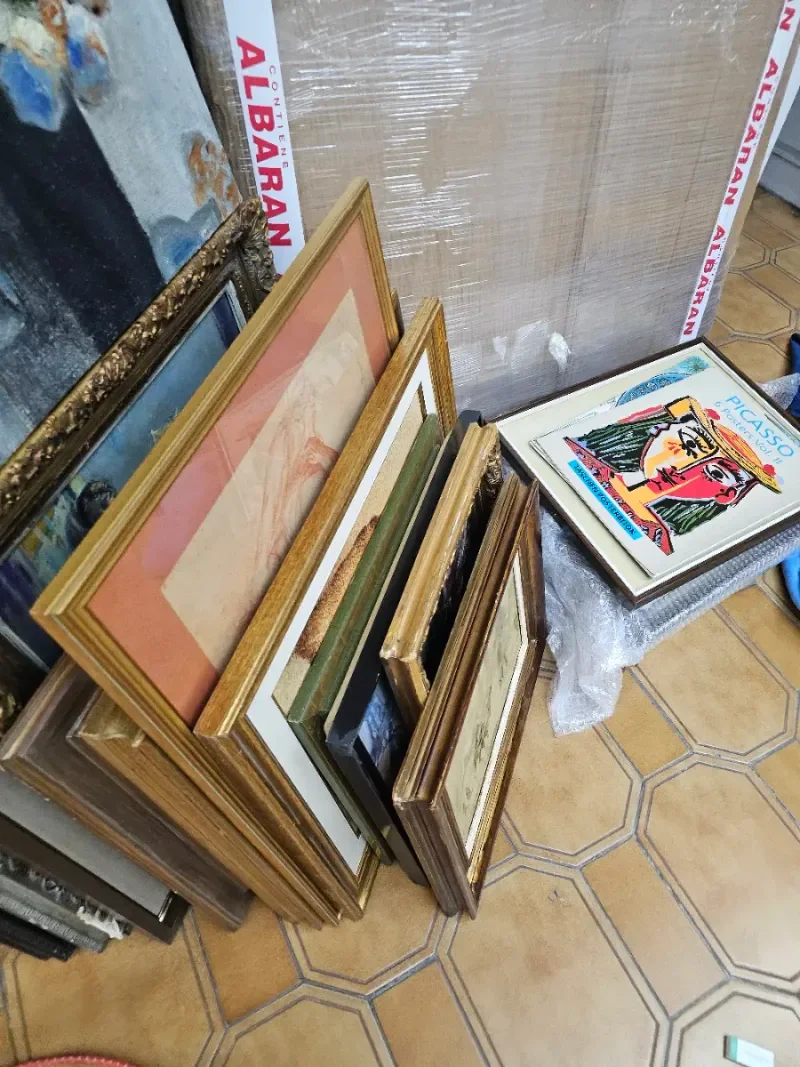 Lote de Oleos de Época con Margen x comerciantes. - foto 4