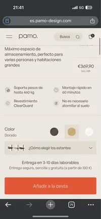 modulo vestidor estil industrial marca PAMO DESIGN - miniatura 4