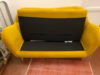 Sofá 2 plazas color mostaza (Habitat) - miniatura 4