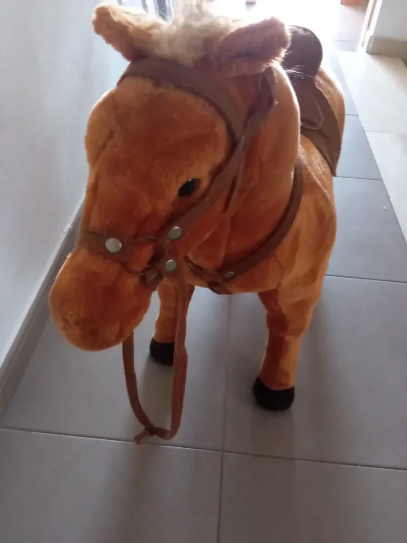 Caballo de peluche para niños con sonido - foto 4