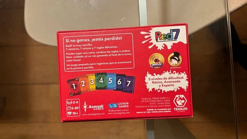 Juego de mesa Red7 - foto 4