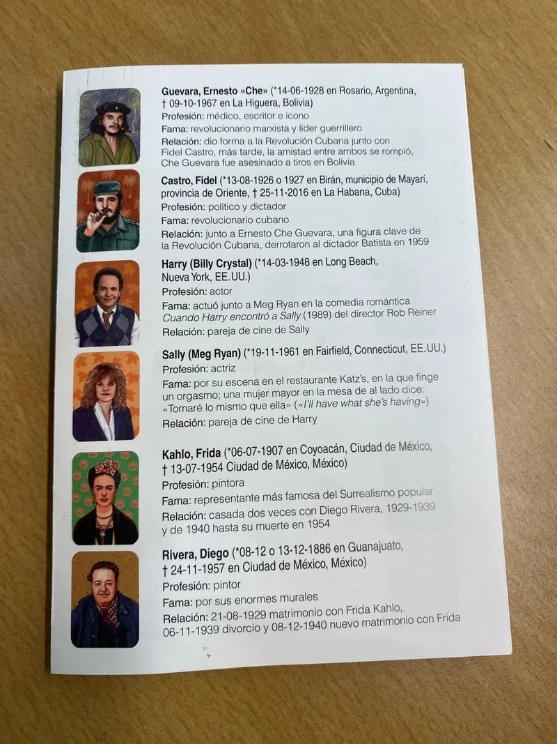 Juegos de mesa Master Mind y Parejas Famosas - foto 4