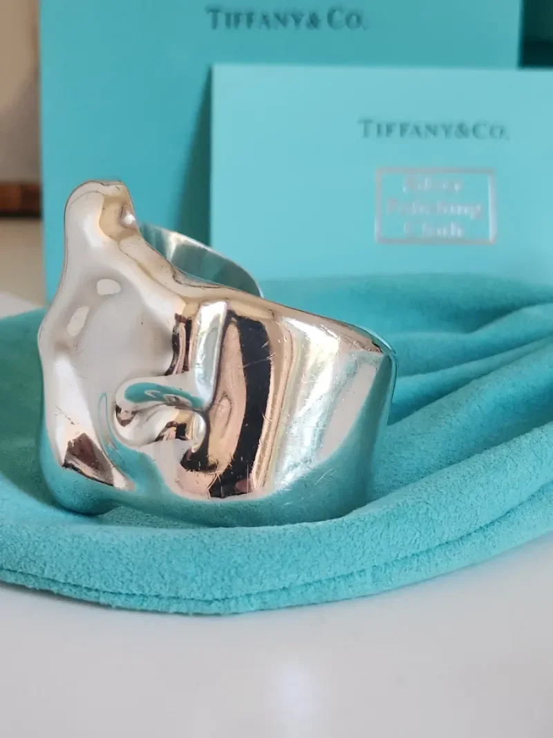 Brazalete Tiffany • Elsa Peretti • Plata de Ley - foto 4