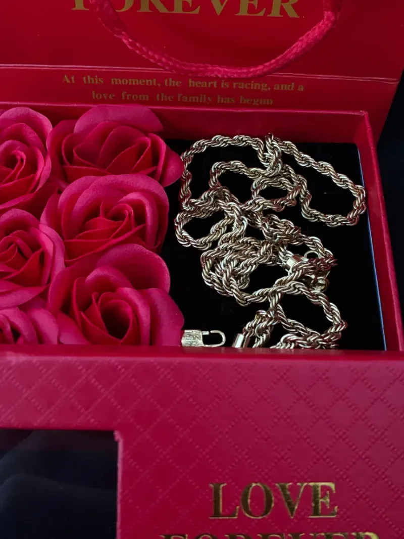 Cadena y pulsera oro 18k gf - foto 4