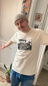 Camiseta serigrafiada con imagen original - miniatura 4