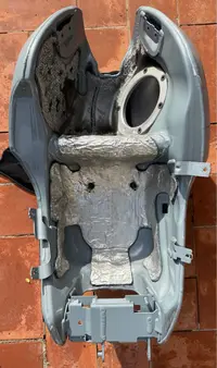 Depósito de gasolina BMW R Ninet Gris Brooklyn - miniatura 4