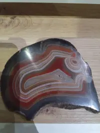 Rodaja de Ágata decorativa - miniatura 1