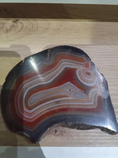 Rodaja de Ágata decorativa